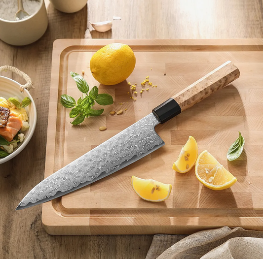 Nož Plavi čelik Chef 22cm 62-64HRC