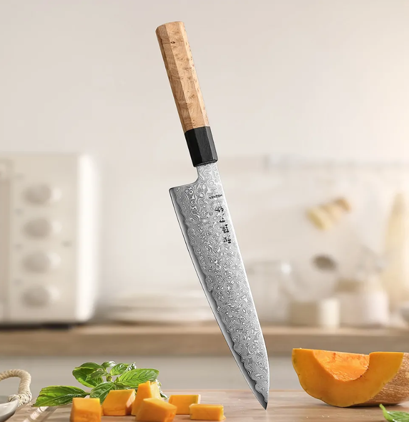 Nož Plavi čelik Chef 22cm 62-64HRC