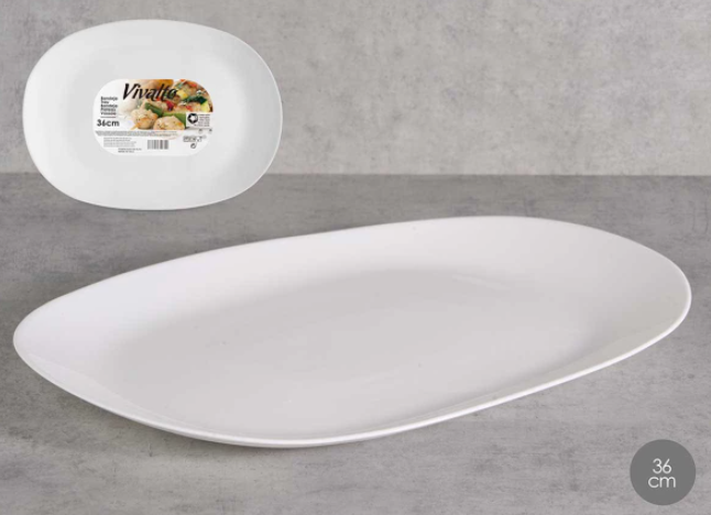 Pravokutni pladanj od opala Vivalto (36 cm)