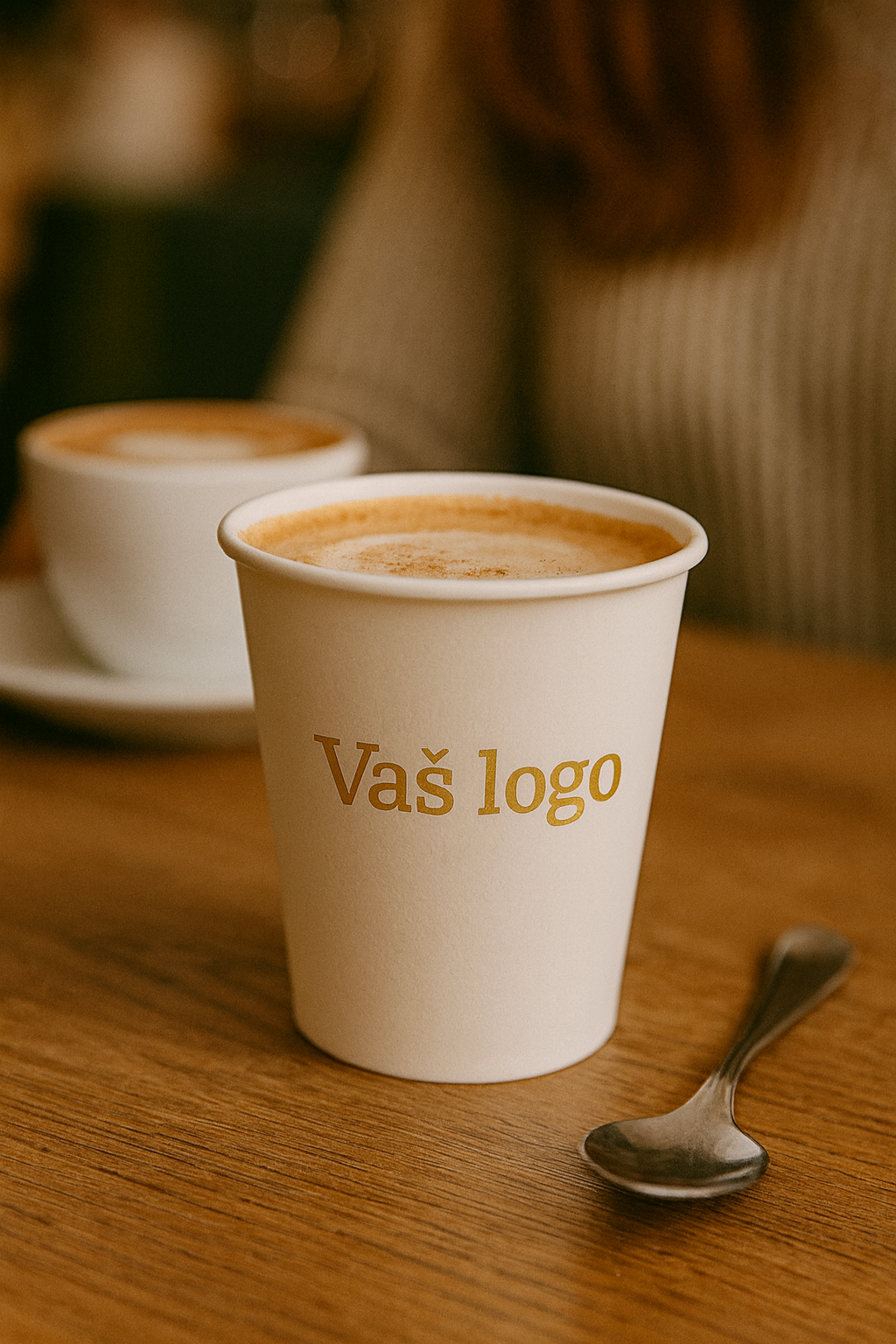 papirnate čaše s logom, personalizirane čaše, coffee to go, čaše za kavu, brendirane čaše, čaše za ponijeti, ugostiteljski potrošni materijal, čaše s tiskom, čaše za evente, papirnate čaše 240 ml, NIRS oprema Split, čaše za kafiće, promotivne čaše, oprema za barove, papirnate čaše s natpisom, caffe to go oprema