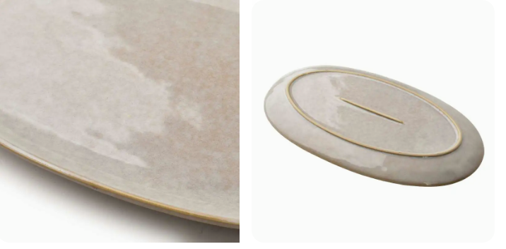 Ovalni tanjur za posluživanje 40 × 24 cm