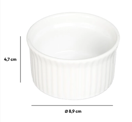 🍮 Sufle (souffle) ramekin posudice – porculan i keramika (4 opcije)