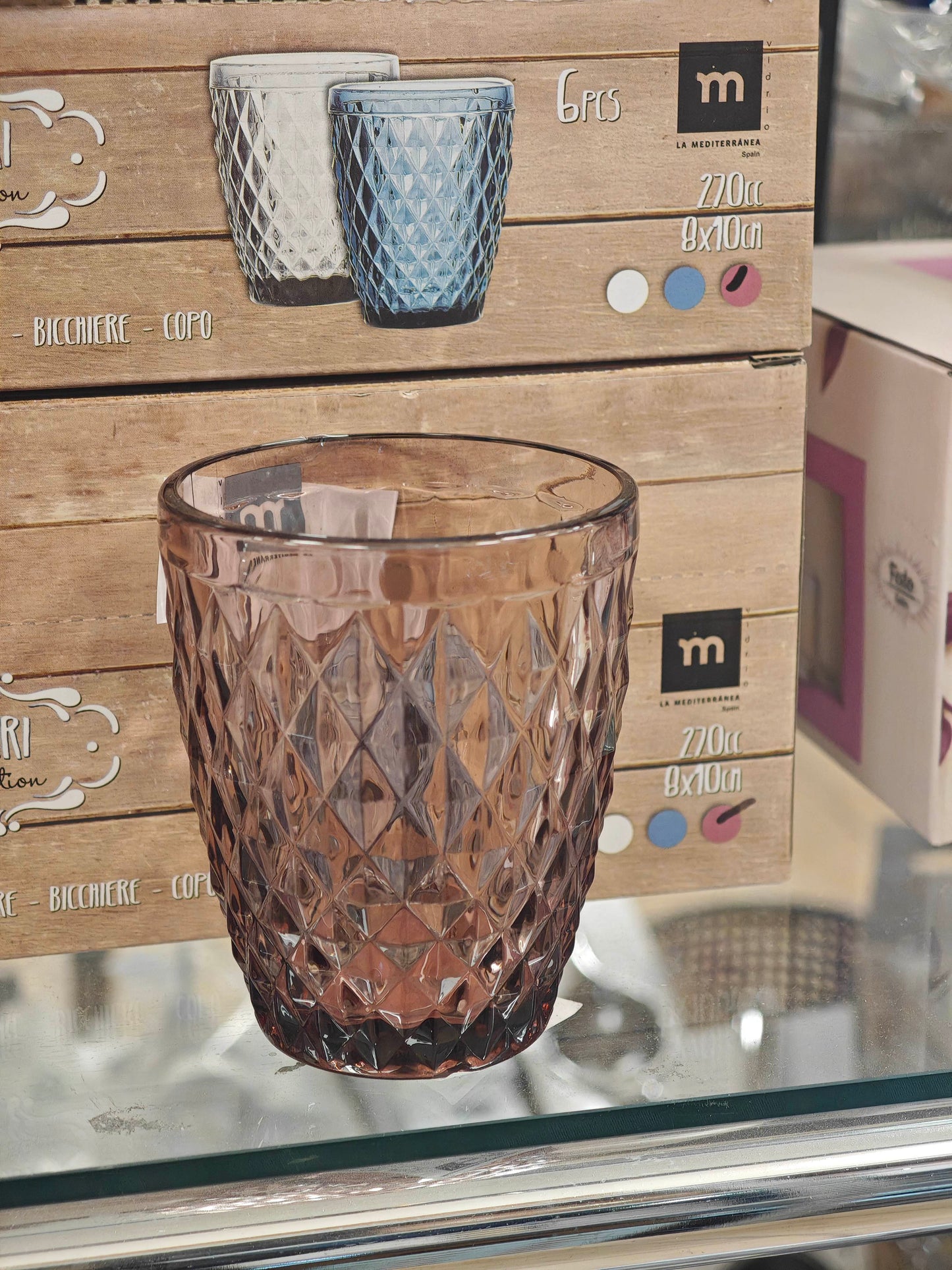 Set 6 čaša Vintage Rose