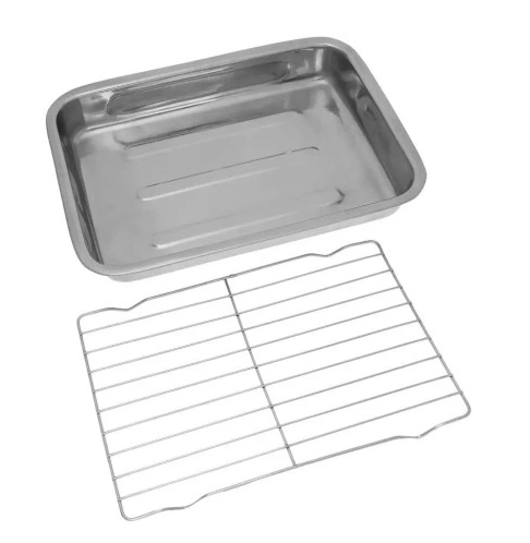 Tepsija s rešetkom inox 18/10