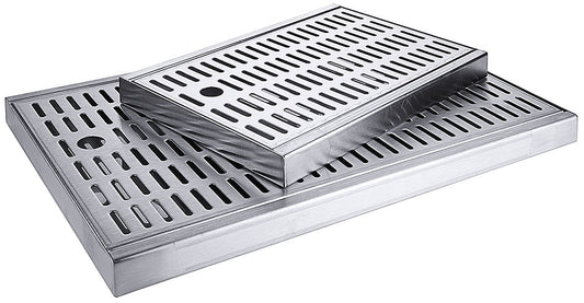 Podloga za cijeđenje čaša inox 1/1