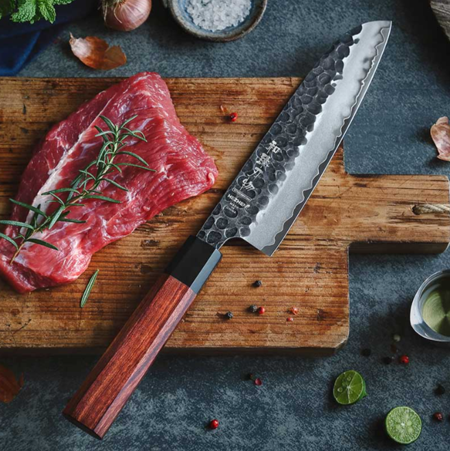 Nož Santoku Buffalo 60HRC