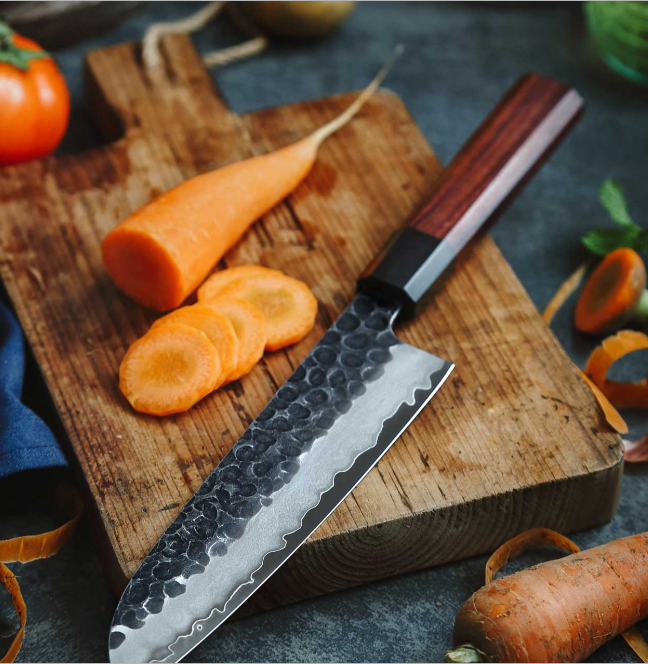 Nož Santoku Buffalo 60HRC