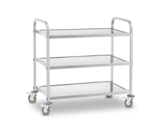 servirna kolica inox, kolica za posluživanje, ugostiteljska kolica, inox kolica 3 police, servirna kolica do 500 kg, profesionalna kolica za kuhinju, kolica za restoran, kolica za hotel, catering kolica, kolica za transport hrane, kolica za posuđe, ugostiteljska oprema, profesionalna ugostiteljska oprema, horeca kolica, inox kolica za hranu, kolica s podignutim rubovima, kolica s kočnicom, kolica s kotačima inox, industrijska kolica inox, kolica za profesionalnu kuhinju, oprema za restoran, oprema za hoteli