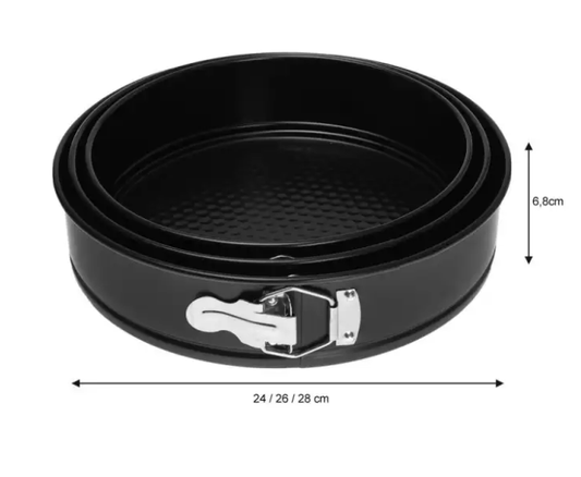 Set 3 kalupa za tortu 3/1