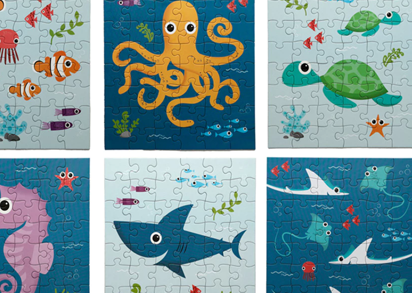 Dječje morske puzzle 12/1