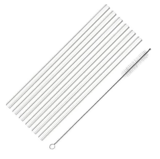 staklene slamke, Simax slamke, višekratne slamke, eko slamke, staklene slamke za koktele, slamke s četkicom, ravne staklene slamke, ekološki kuhinjski pribor, HORECA slamke, zero waste slamke Hrvatska