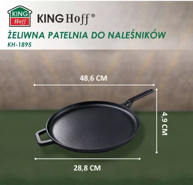 Tava od lijevanog željeza za palačinke – Ø 29 cm