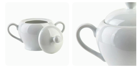 Posudica za šećer porculanska BASIC