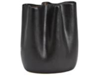 Vaza porculanska crna - Modern Twist