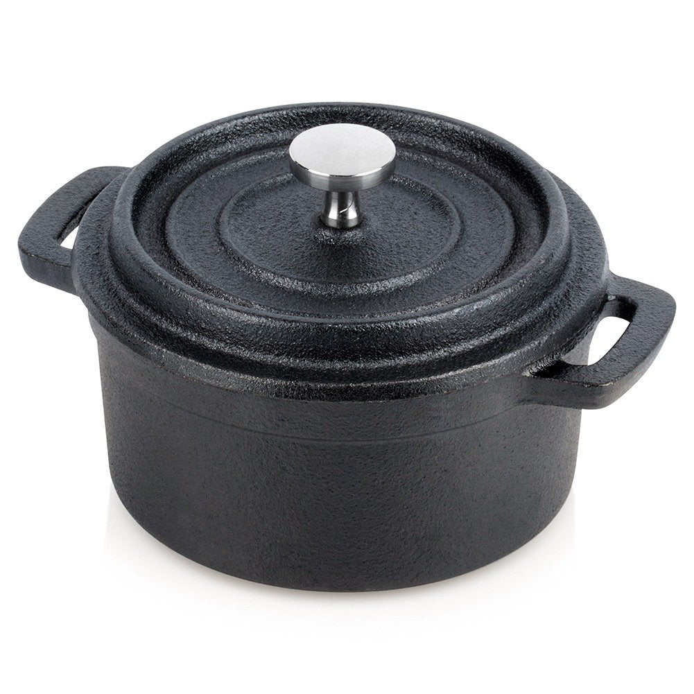 gusnati lončić, cast iron lončić, mini gus posuda, gus posudica s poklopcem, lončić za posluživanje, gus posuda za pečenje, Orion cast line, mini cocotte, profesionalno posuđe za restorane, gusnati lončić za deserte, gus posuđe za fine dining