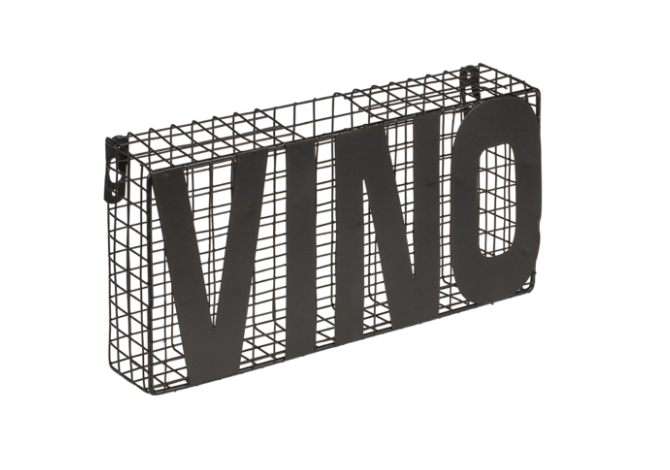 Metalni sakupljač čepova "Vino" - idealan kao dopuna šanku i kao poklon