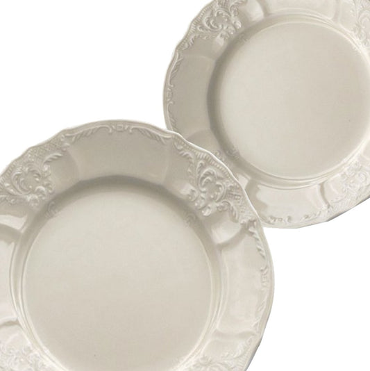 Tanjuri Bernadotte Ivory - Češki porculan - Plitki, duboki, desertni