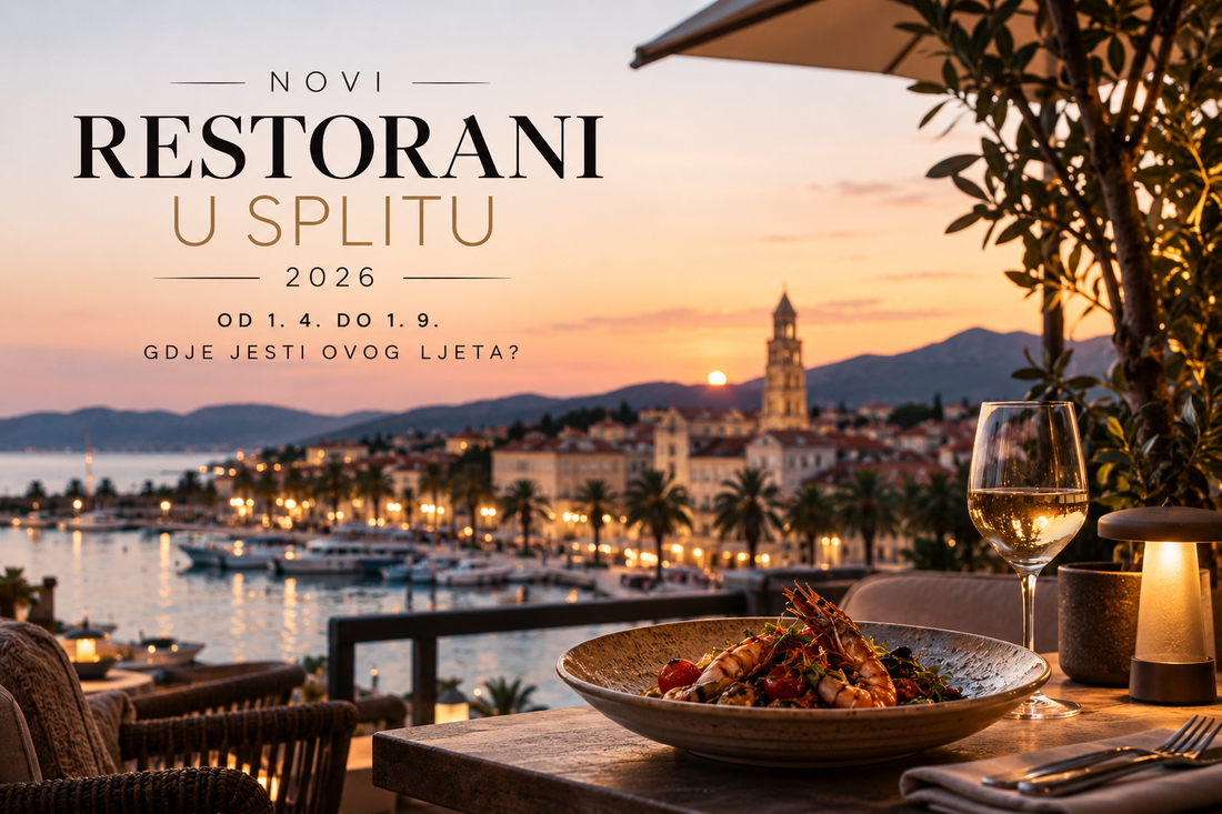 Novi restorani u Splitu od 1.4. do 1.9.2026.