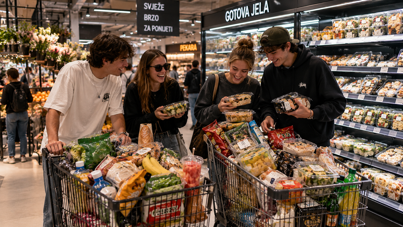 Konkurecija restoranu više nije restoran, nego supermarket