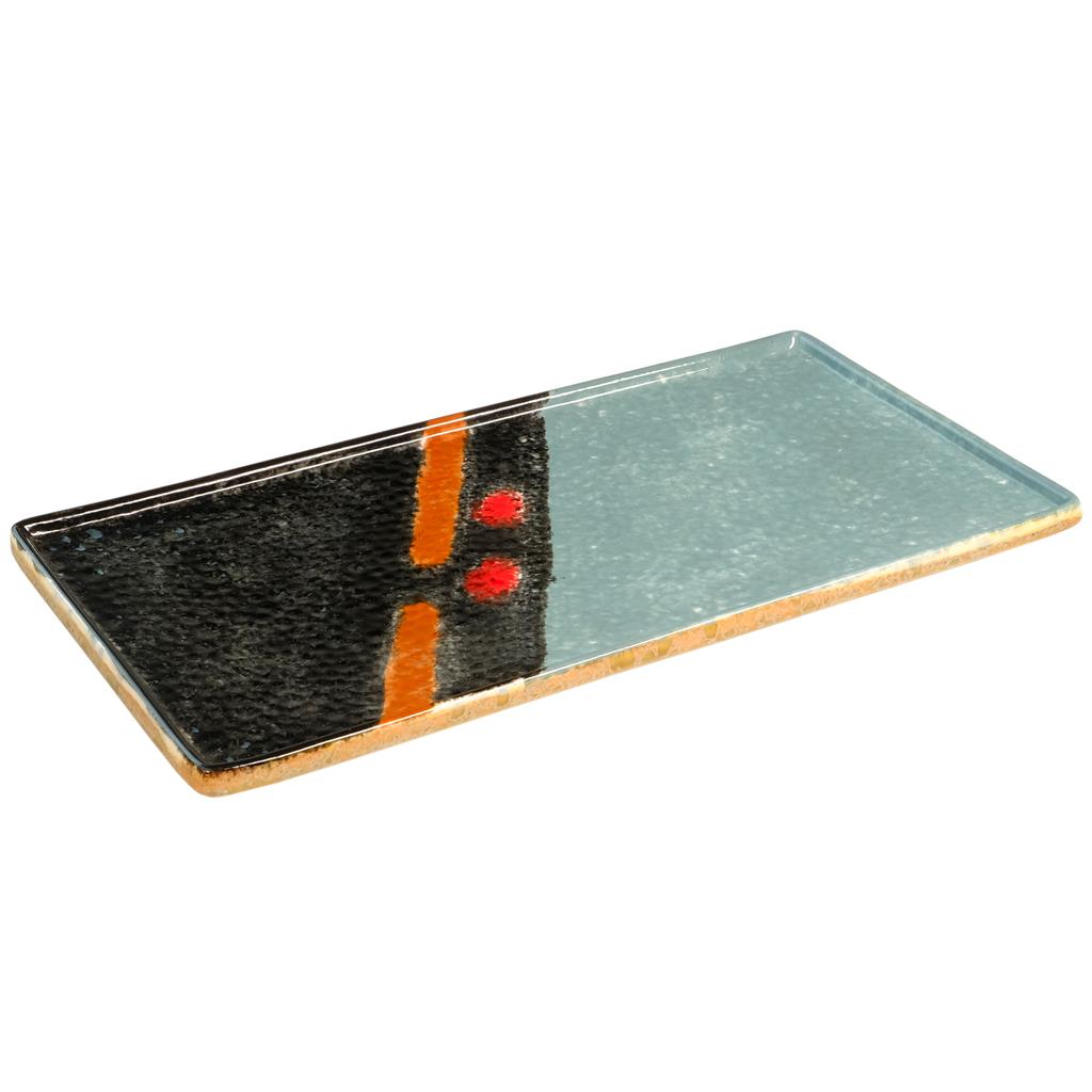 Pravokutni tanjur 31,5 × 16 cm – Mirò – Medri 🇮🇹 🎨🍽️