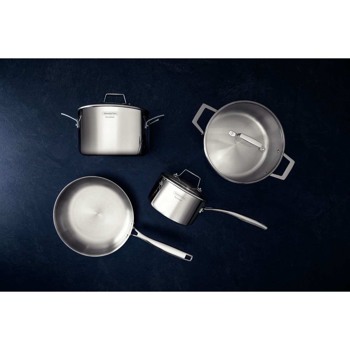 Set 3 lonca i tava - Tramontina Grano Glass