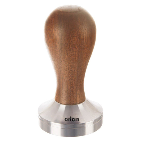 Coffee Tamper – Preša za kavu od inoxa i drva, 5 × 9,5 cm