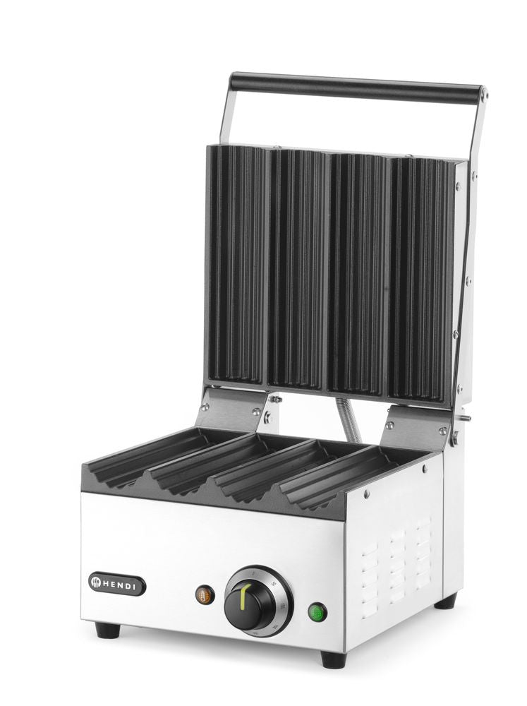 kontaktni grill za hot dog, HENDI kontaktni grill, grill za hot dog, grill za wrapove, grill za panini, grill za francuski hot dog, profesionalni kontaktni grill, kontaktni grill za fast food, grill za snack bar, grill za beach bar, grill za food truck, grill za benzinske postaje, grill za hotele, grill za bistro, grill za ugostiteljstvo, grill za peciva, grill za 4 peciva, tostiranje peciva, tostiranje hot dog peciva, grill za tople sendviče, grill za paninije, oprema za fast food Dalmacija, ugostiteljska 