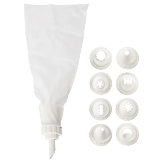 Slastičarska vrećica s nastavcima 26 cm – set 10 kom, plastična – Orion Group 🇵🇱