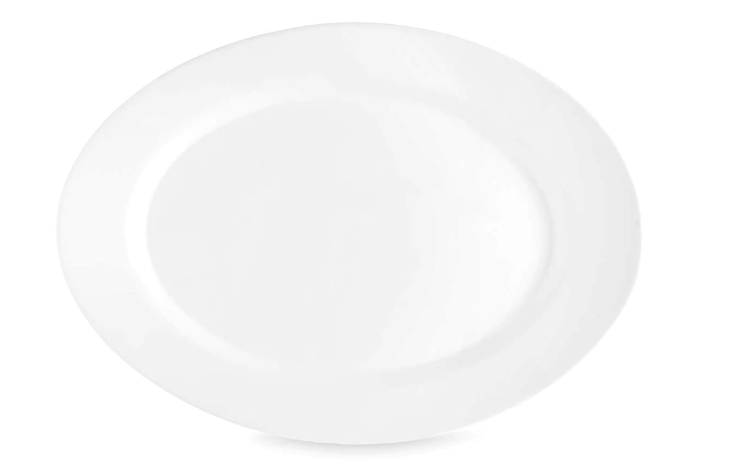 Ovalni pladanj 35 cm - za posluživanje - opal - arkopal