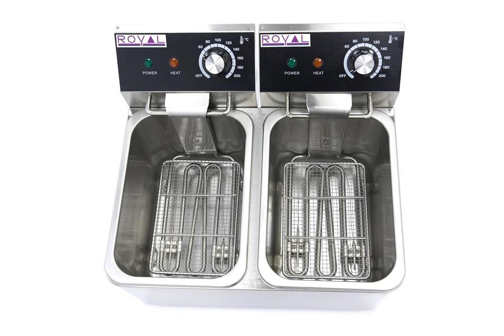 Friteza 8L / 10L inox 🔥