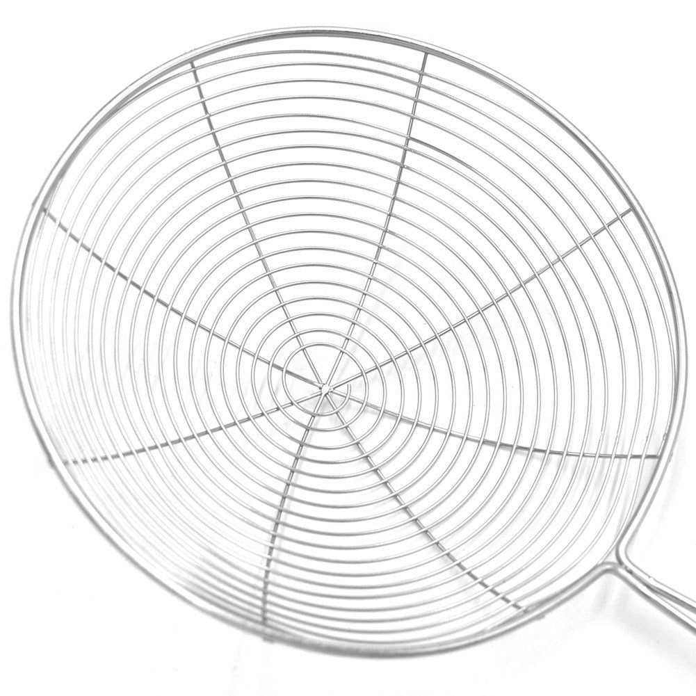 Hvataljka s cjedilom 34 cm – inox skimmer za prženje i ocjeđivanje