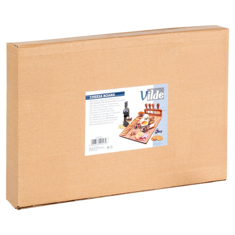 Daska za sir Charcuterie s noževima – set 5 kom