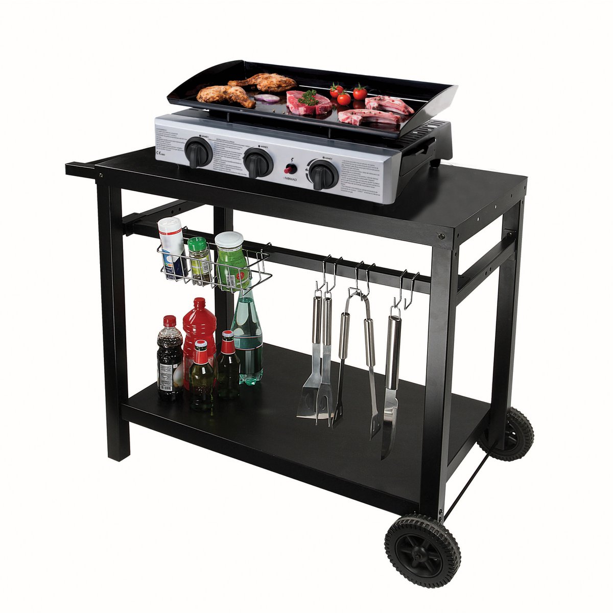 Kolica za grill - metalna konstrukcija by Livoo