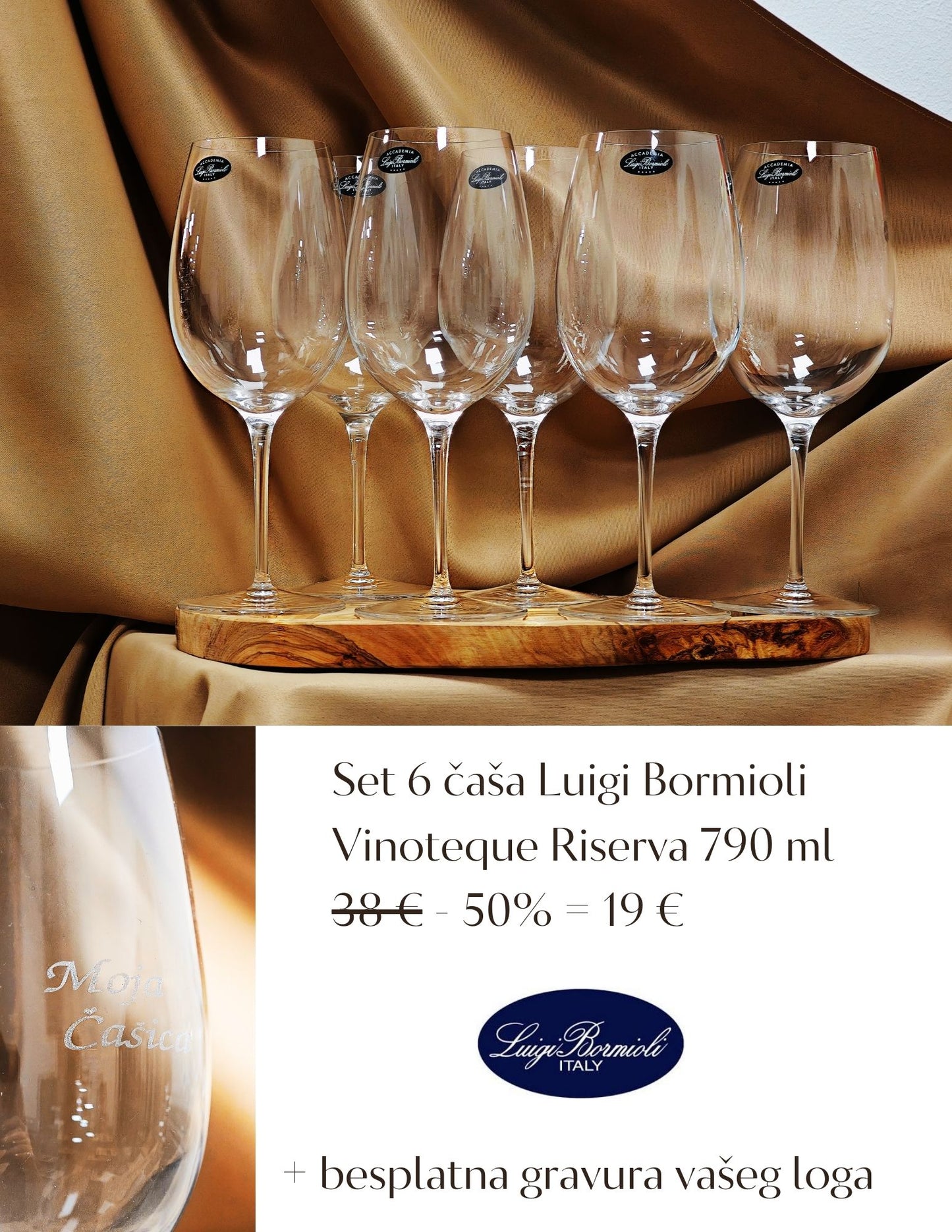 Set 6 čaša Vinoteque 790ml 6/1