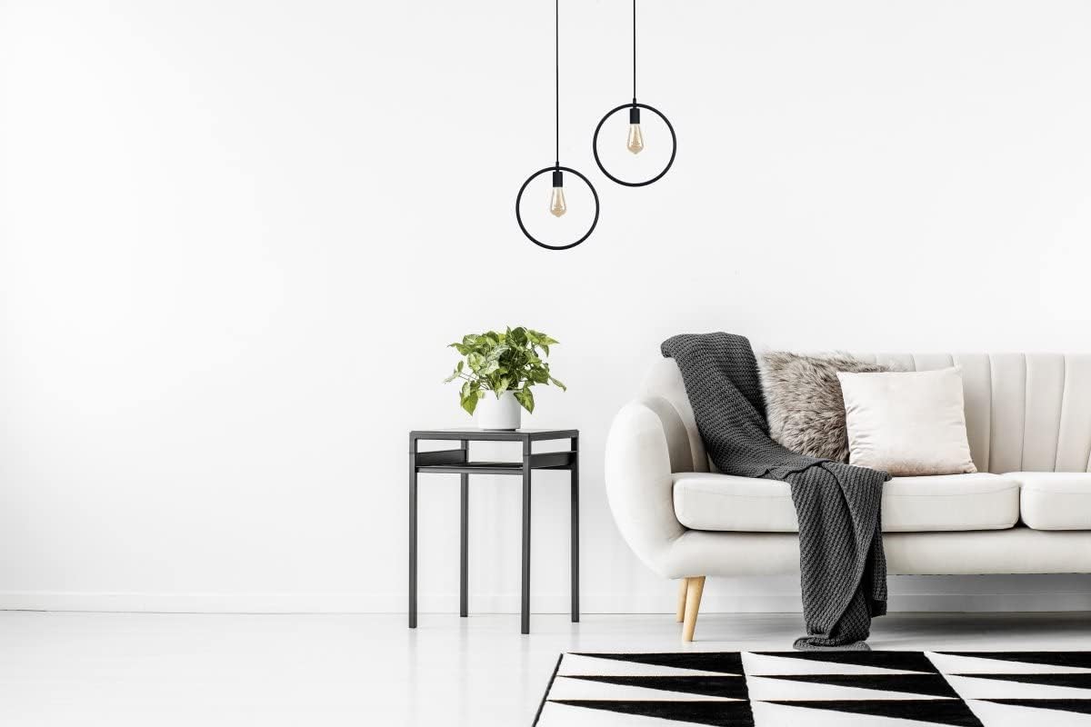 Visilica FIJA Ø31,5 cm – moderna stropna lampa E27, metalna, IP20