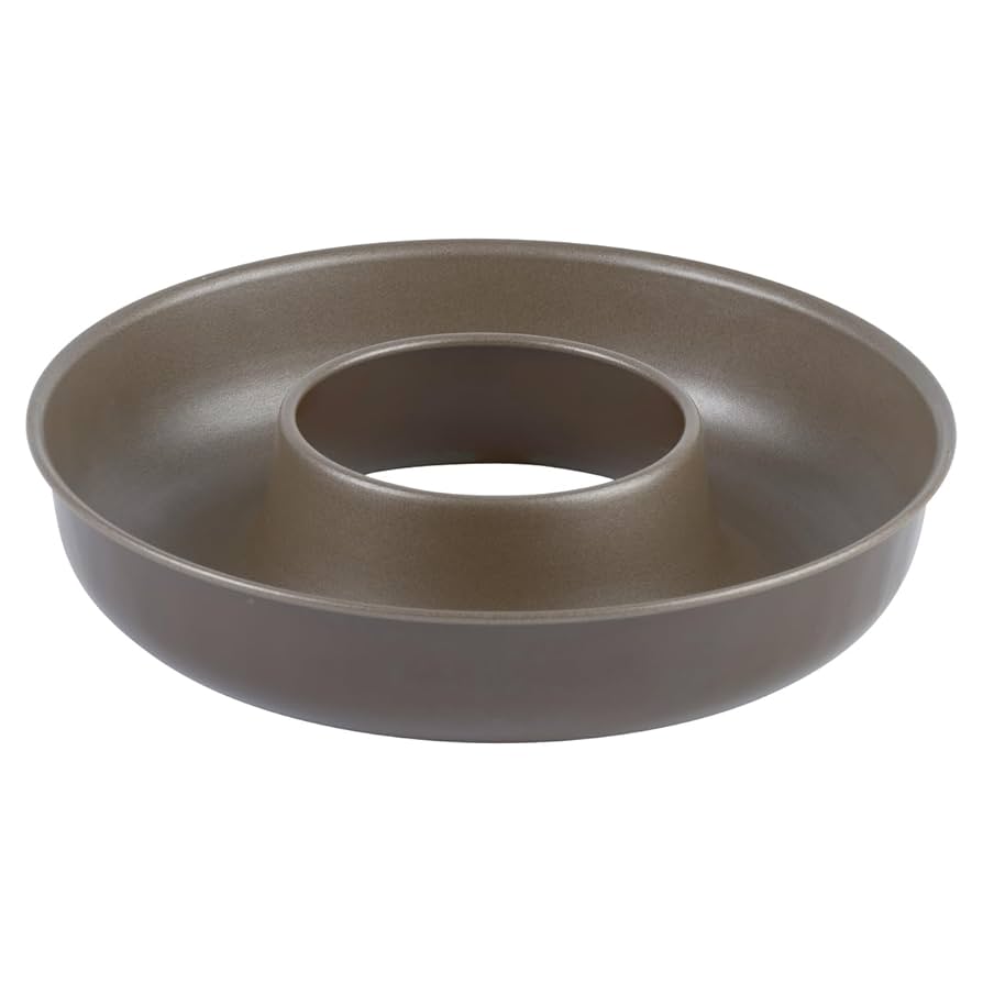Kalup za kuglof savarin / prstenasti kolač Ø24 cm – čelik, neljepljiva površina, 5 cm visina