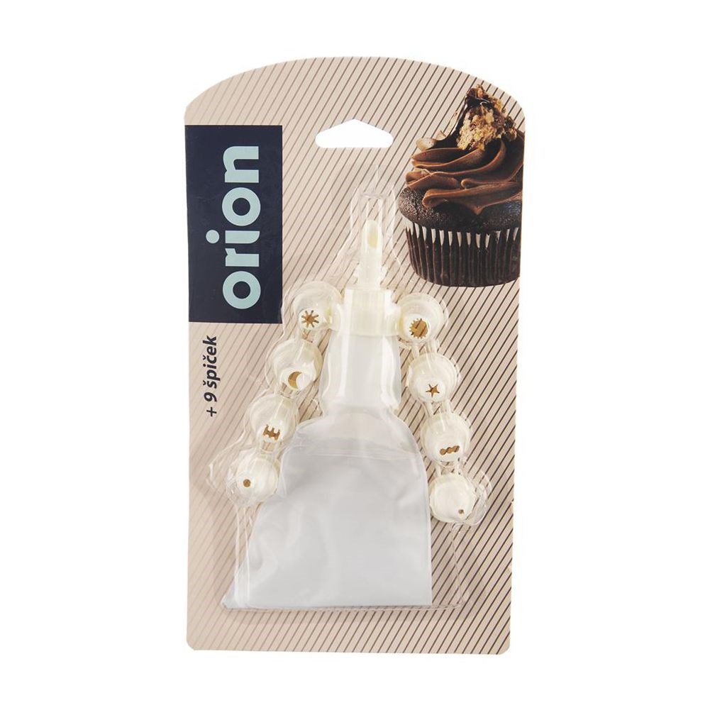 Slastičarska vrećica s nastavcima 26 cm – set 10 kom, plastična – Orion Group 🇵🇱