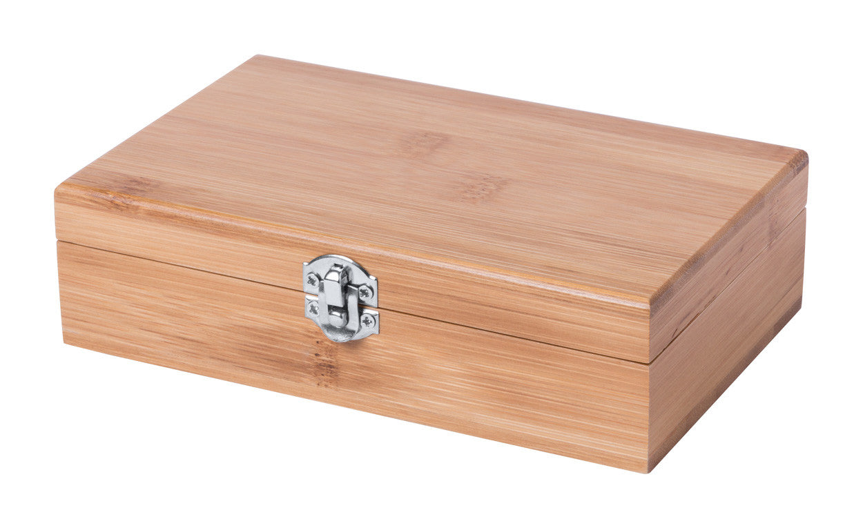 🎁 Set za vino u bambus kutiji s gravurom loga / 50 kom