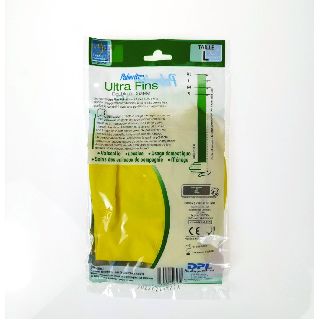 Palmrite Ultra Fins – kućanske rukavice (žute)