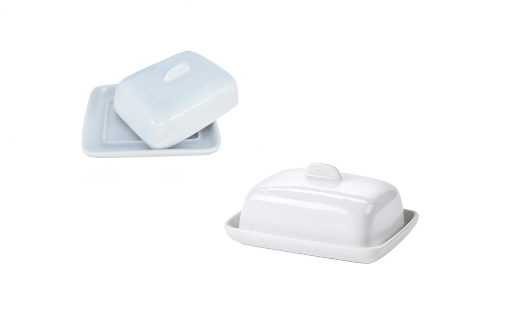 Keramička posuda za maslac s poklocem Silvy