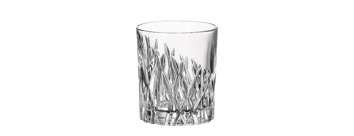 Crystal Bohemia Wicker whiskey set 1+6 –  boca i čaše od češkog kristala