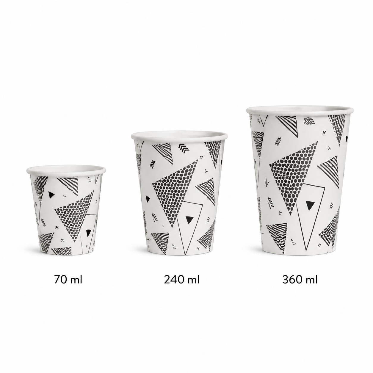 Papirnate čaše Coffee To Go – 4 veličine na izbor (setovi od 50 kom) ☕