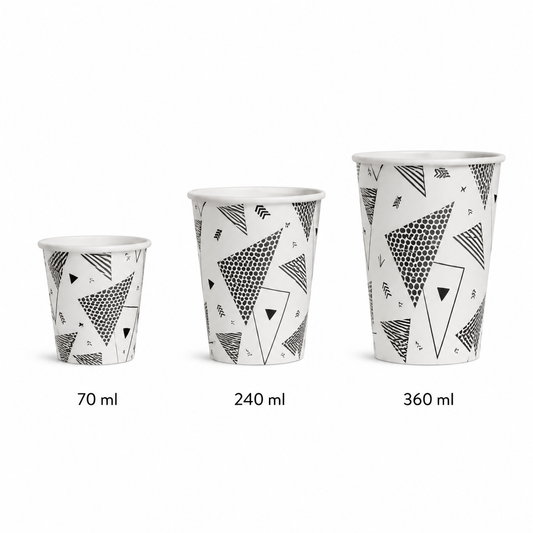 Papirnate čaše Coffee To Go – 4 veličine na izbor (setovi od 50 kom) ☕