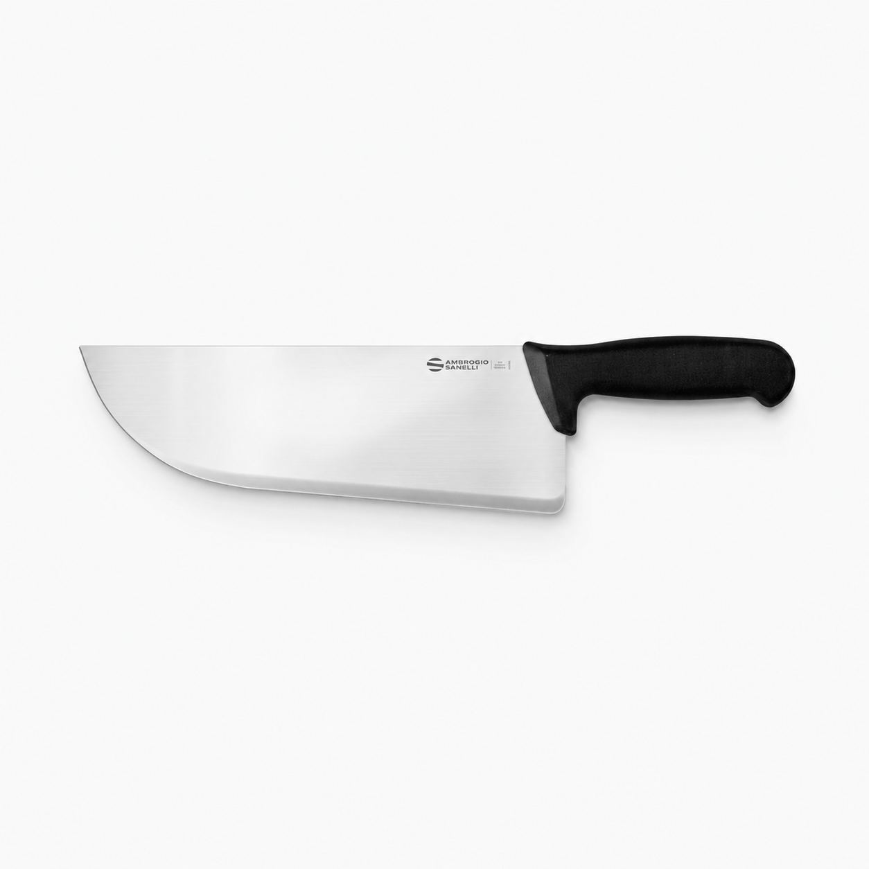 Ambrogio Sanelli nož, Ambrogio Sanelli Supra, mesarski nož, mesarski nož 28 cm, butcher nož, profesionalni mesarski nož, nož za meso, teški nož za meso, nož za mesnicu, nož za klaonicu, nož za restoran, profesionalni nož za kuhinju, talijanski nož za meso, nož made in Italy, Sanelli nož, Supra nož, nož za rezanje mesa, nož za obradu mesa, nož za junetinu, nož za svinjetinu, nož za janjetinu, nož za perad, nož za steak, nož za steakhouse, široki mesarski nož, stainless steel nož, Nitro B čelik, NSF nož, higi