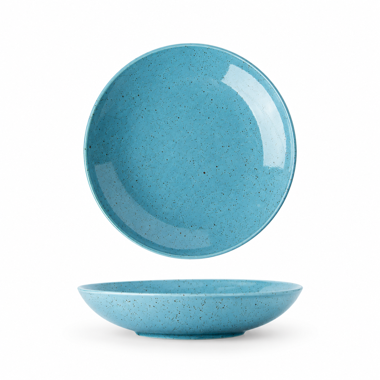 Lifestyle Arctic Blue, Arctic Blue tanjur, tanjur za tjesteninu 26 cm, pasta tanjur 26 cm, porculanski tanjur za tjesteninu, plavi tanjur za restoran, plavi porculanski tanjur, duboki tanjur 26 cm, tanjur za pastu, tanjur za rižoto, tanjur za serviranje tjestenine, speckled tanjur, točkasti porculanski tanjur, moderni restoranski tanjuri, profesionalni tanjuri za ugostiteljstvo, ugostiteljski porculan, porculan za restorane, hotelski porculan, tanjuri za bistro, rimless tanjur, moderni tanjur za serviranje,