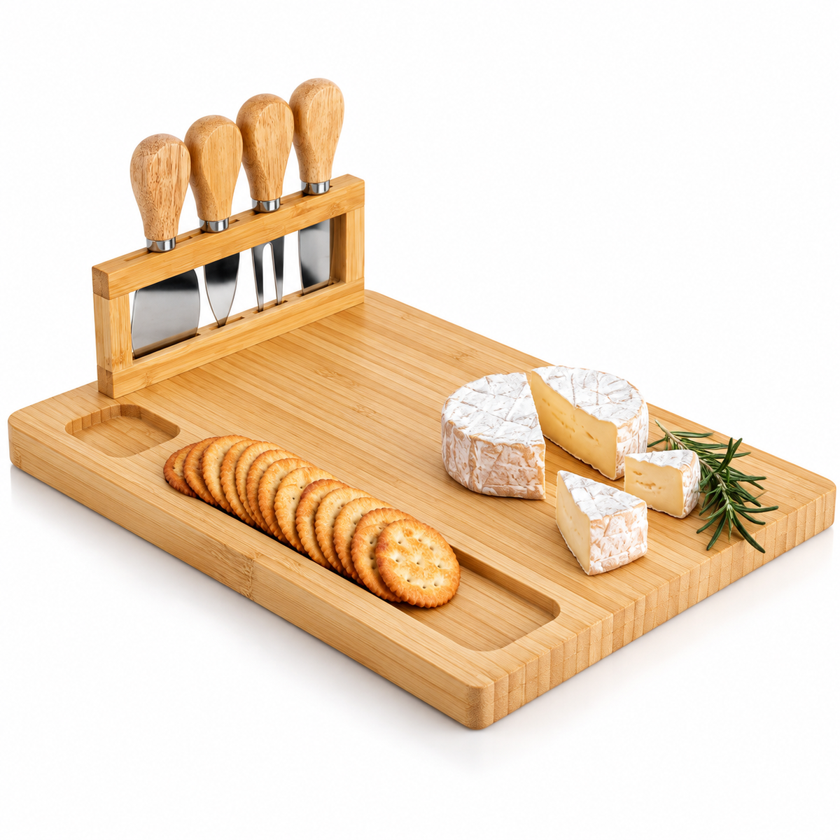 Daska za sir Charcuterie s noževima – set 5 kom