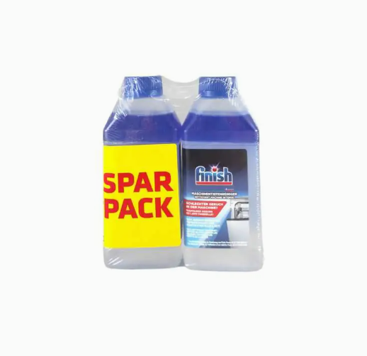 CALGONIT / FINISH Čistač perilice posuđa 2x250 ml