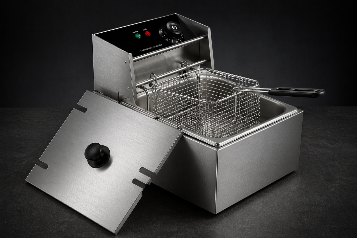 Friteza 8L / 10L inox 🔥