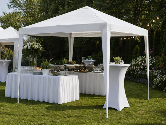 Catering šator 3x3 m bijeli