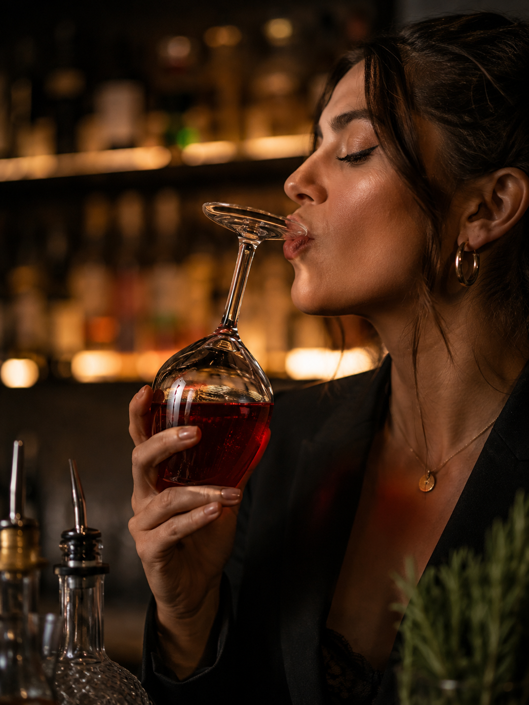 Obrnuta čaša za vino 375 ml